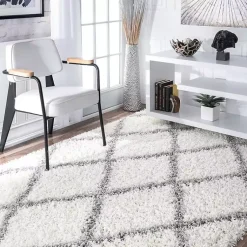 Kirklands Home Area Rugs|Shaggy Shanna Area Rug, 4x6