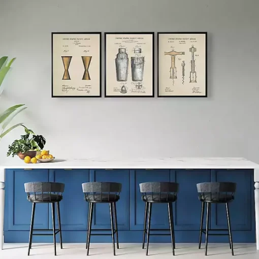 Kirklands Home Framed Art|Shaker Patent Framed Art Print
