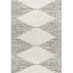 Kirklands Home Area Rugs|Shattered Diamonds Scarlette Area Rug, 7x10 Ivory