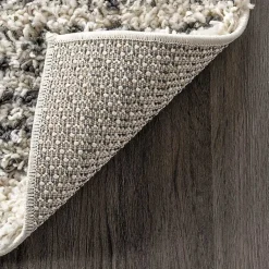 Kirklands Home Area Rugs|Shattered Diamonds Scarlette Area Rug, 7x10 Ivory