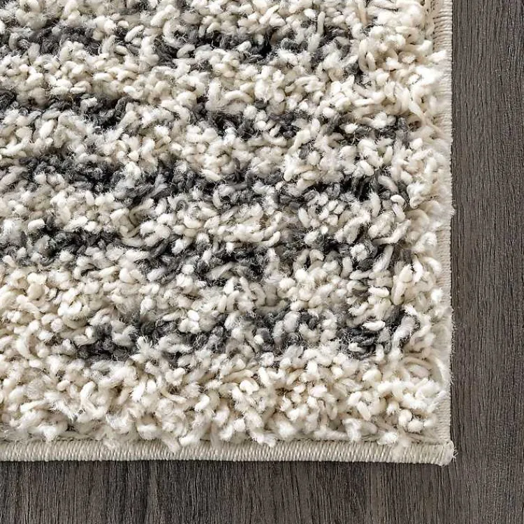 Kirklands Home Area Rugs|Shattered Diamonds Scarlette Area Rug, 7x10 Ivory