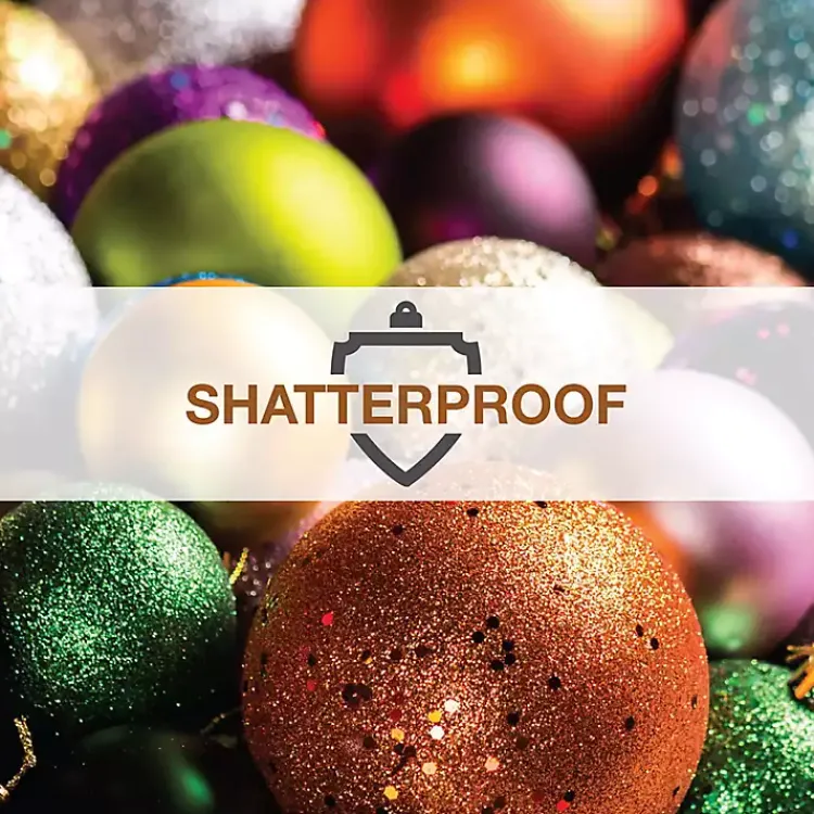 Online Shatterproof Champagne Ball Ornaments, Set of 6 Christmas Ornaments