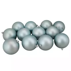 Sale Shatterproof Matte Powder 12-pc. Ornaments Christmas Ornaments