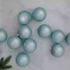 Sale Shatterproof Matte Powder 12-pc. Ornaments Christmas Ornaments