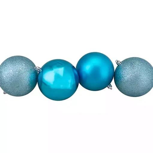 Hot Shatterproof Turquoise Multi 32-pc. Ornaments Christmas Ornaments