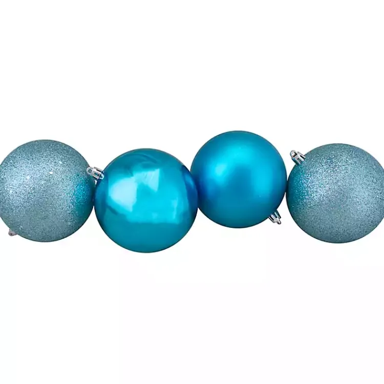 Hot Shatterproof Turquoise Multi 32-pc. Ornaments Christmas Ornaments