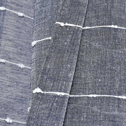 Kirklands Home Curtains & Drapes|Sheer Navy Textured Curtain Panel Set, 84 in. Blue