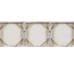 Kirklands Home Canvas Art|Shimmering Symphony Triptych Canvas Art, Set of 3 Blue