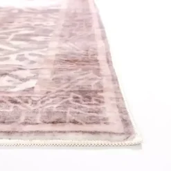 Kirklands Home Area Rugs|Shiva Red Botanical Washable Runner, 2x7