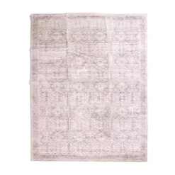 Kirklands Home Area Rugs|Shiva Red Botanical Washable Area Rug, 8x10