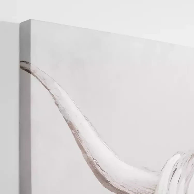 Kirklands Home Canvas Art|Shy Highland Cow Canvas Art Print