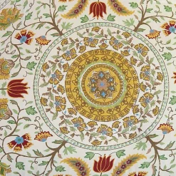 Kirklands Home Comforters|Shyla Yellow Vinework King 5-pc. Comforter Set