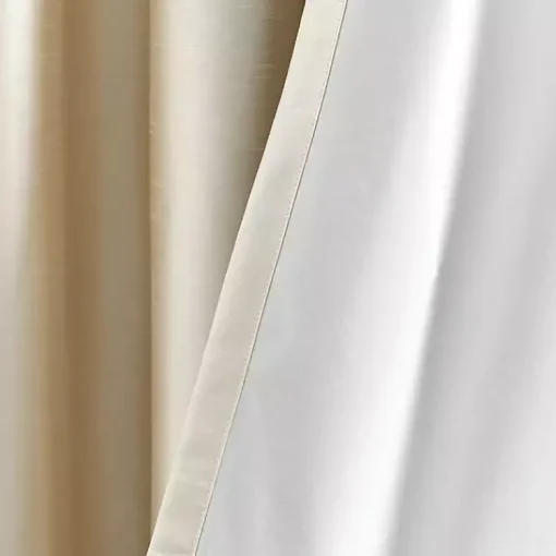 Kirklands Home Curtains & Drapes|Silky Wheat Blackout Curtain Panel, 95 in. Gold