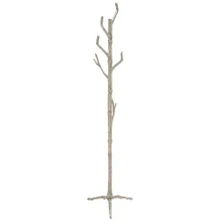 Kirklands Home Entryway Furniture|Silver Aluminum Tree Branch Coat Rack