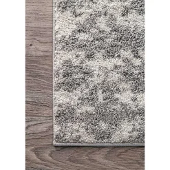 Kirklands Home Area Rugs|Silver Deena Abstract Area Rug, 5x8
