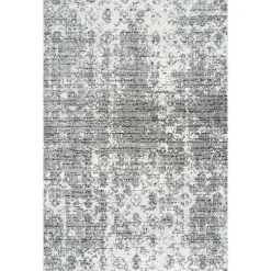 Kirklands Home Area Rugs|Silver Deena Abstract Area Rug, 7x9