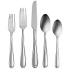 Kirklands Home Flatware & Cutlery|Silver Dylan 20-pc. Everyday Flatware Set