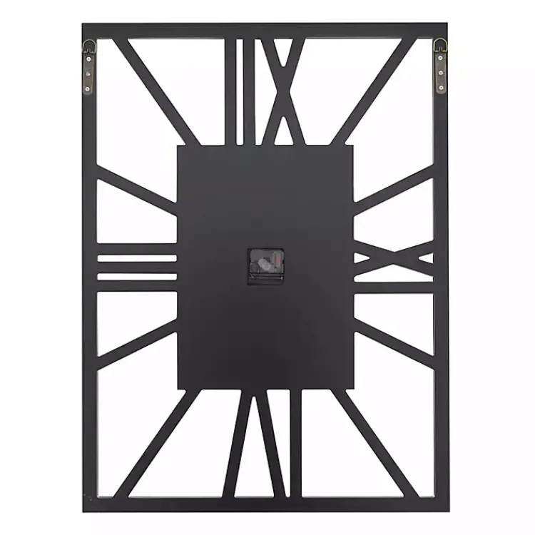 Kirklands Home Clocks|Silver Glass Frame Wall Clock