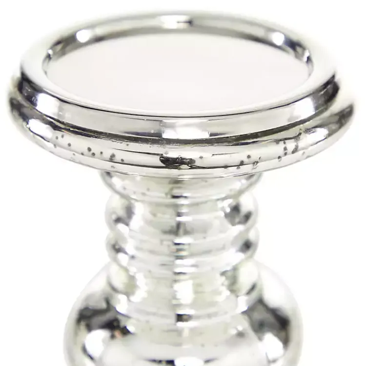 Sale Glass Ornate 2-pc. Pillar Candle Holder Set Candle Holders