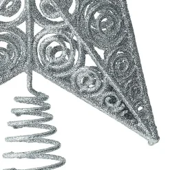 Best Glitter Classic Star Tree Topper Christmas Tree Decorations