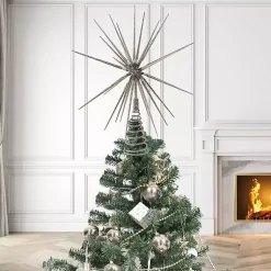 New Glitter Starburst Tree Topper Christmas Tree Decorations