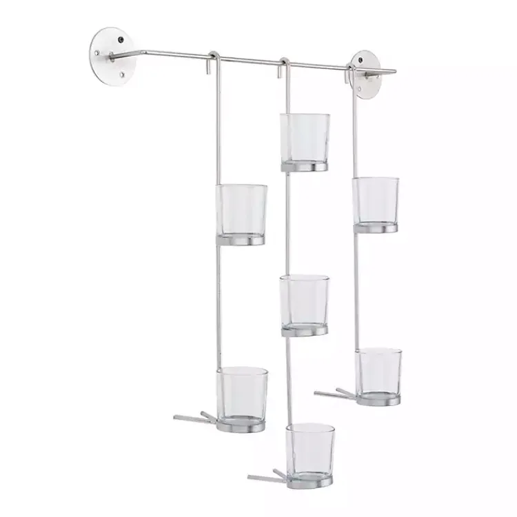 Online Hanging Glass Votive Wall Plaque Sconces