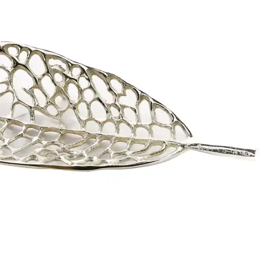 Sale Metal Leaf Trays, Set of 2 Decorative Trays