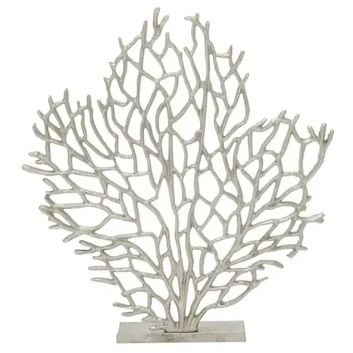 Clearance Metallic Coastal Branch Statue Statues & Figurines