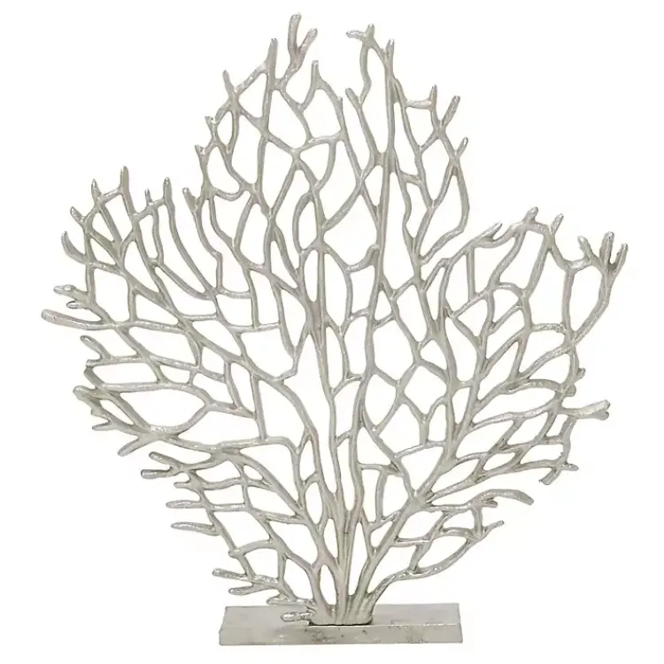 Clearance Metallic Coastal Branch Statue Statues & Figurines