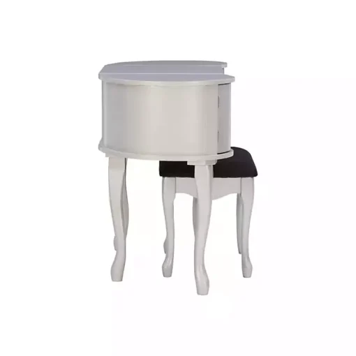 Kirklands Home Dressers & Chests|Silver Paloma Flip-Top 2-pc. Vanity Set Gray