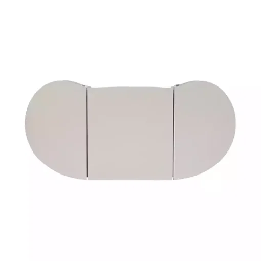 Kirklands Home Dressers & Chests|Silver Paloma Flip-Top 2-pc. Vanity Set Gray