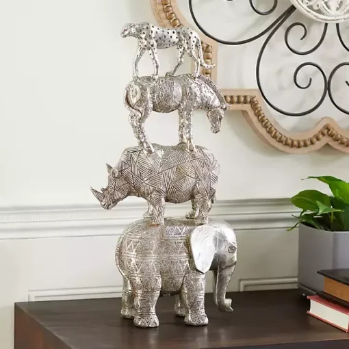Best Resin Stacked Animals Sculpture Statues & Figurines