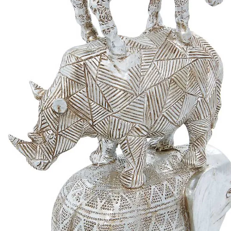 Best Resin Stacked Animals Sculpture Statues & Figurines