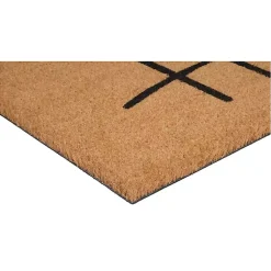 Kirklands Home Doormats|Simple Hello Script Doormat, 36x24 Brown