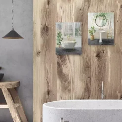 Kirklands Home Canvas Art|Simple Pleasures Bath Canvas Art Prints, Set of 2