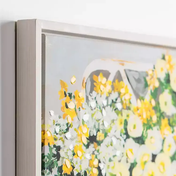 Kirklands Home Canvas Art|Sitting Pretty Framed Canvas Art Print