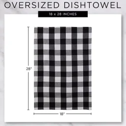 Kirklands Home Kitchen Accessories|Skeletons Printed Assorted Dishtowels, Set of 3
