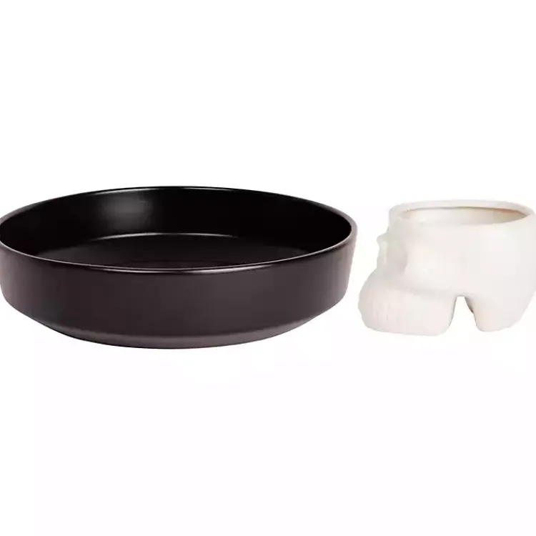 Online Skull Chip and Dip Serving Set Halloween