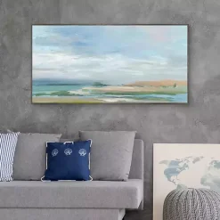 Kirklands Home Canvas Art|Sky From The Bay Framed Canvas Art Print Multi