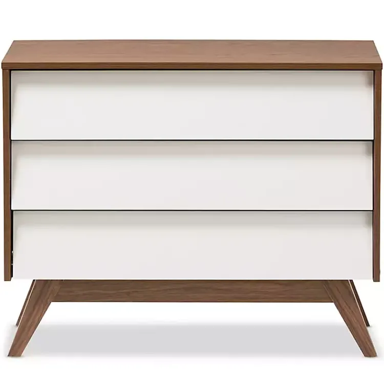 Kirklands Home Dressers & Chests|Slant Midcentury Two-Tone Chest