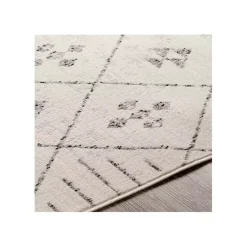 Kirklands Home Area Rugs|Slate Gray Diamond Print Area Rug, 5x7