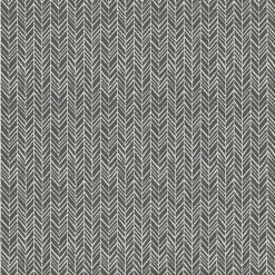 Kirklands Home Outdoor Cushions & Pillows|Slate Herringbone Outdoor Chair Cushion Gray