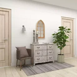 Sale Slate Rustic Mango Wood 3-pc. Candle Holder Set Candle Holders