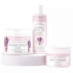 Kirklands Home Bathroom Accessories|Sleep Bath Bundle Gift Set Purple