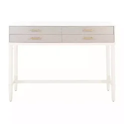 Kirklands Home Entryway Furniture|Sloane Four-Drawer Console Table White