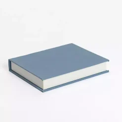 New Small Light Linen Book Box Baskets & Boxes