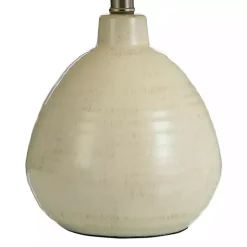 Kirklands Home Table Lamps|Smooth Ceramic Table Lamp Ivory