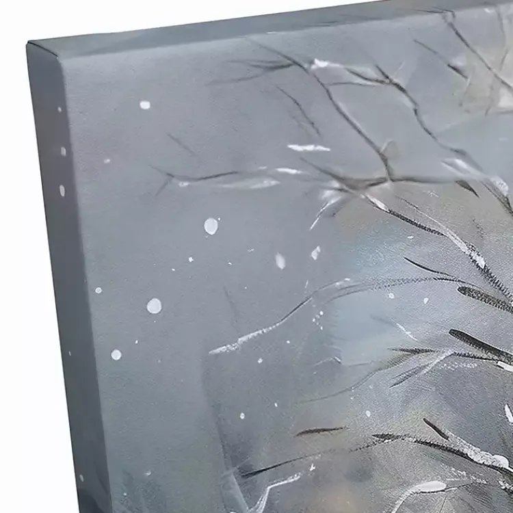 New Snow Winter Village Canvas Art Print Christmas Art & Wall Decor