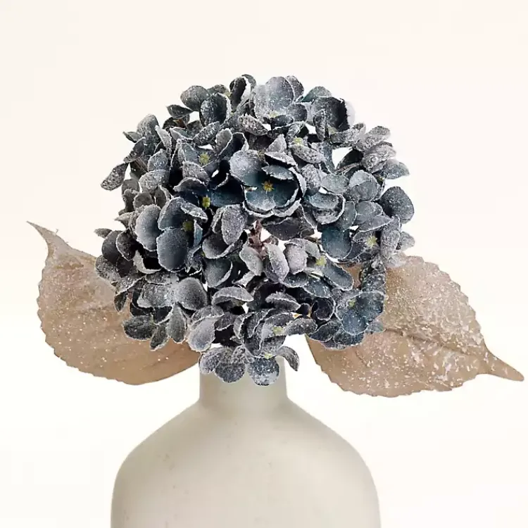 Online Snowy Hydrangea Stems, Set of 2 Stems & Bouquets