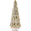 Clearance Snowy Downswept Pre-Lit Alpline Tree, 5 ft. Christmas Trees